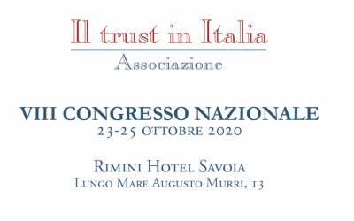 VIII Congresso Nazionale Il Trust in Italia