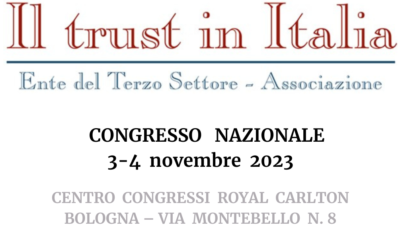 IX Congresso Nazionale Il Trust in Italia